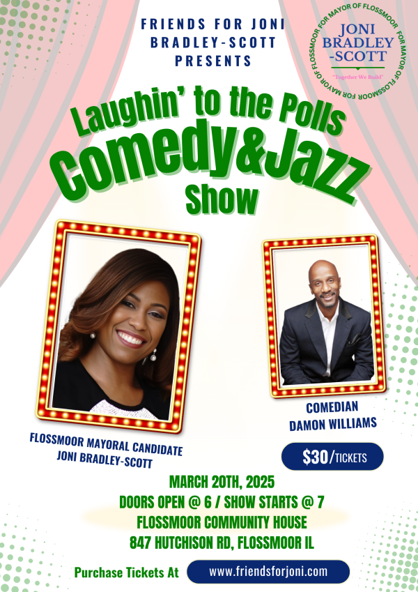 Laughin' to the Polls Comedy & Jazz Event